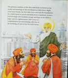 The lives and times of the sikh gurus kids stories book colour photos in english