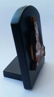 Sikh guru nanak dev ji wood carved photo portrait sikh desktop stand a1