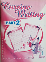 Learn english cursive writing formation of words and sentences practice book a2