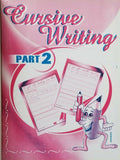 Learn english cursive writing formation of words and sentences practice book a2