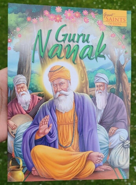 Guru nanak great saints of india sikh kids story book in english sikhism mc new