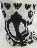 Sikh singh kaur punjabi khanda bandana fleece neck warmer protection face mask e