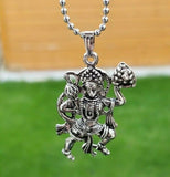 Gold or silver plated hindu ganesh ji hanuman shiri krishana pendant for car dd2