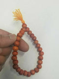 Wooden yogic beads meditation praying beads talisman sikh simarna bracelet ff12