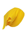 Sikh punjabi singh kaur khalsa yellow plain bandana head wrap gear rumal zb4