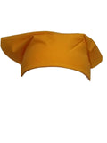 Sikh punjabi singh kaur khalsa yellow plain bandana head wrap gear rumal zb4