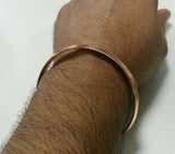 Stunning 100% pure copper punjabi hindu sikh singh khalsa 1 edge healing kara b1