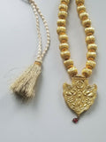 Punjabi Folk Cultural Bhangra Gidha Patiala Taweet Pendant Cultural Necklace A2G