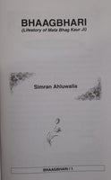 Bhaagbhari the story of mai bhago sikh iron lady - simran ahluwalia english book