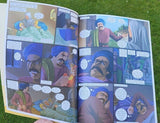 Sikh kids comic sahibzade the valiant sons daljeet singh sidhu book english mc