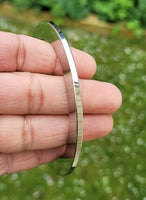 Sikh chakri kara stainless steel smooth bracelet new kada singh kaur bangle q1a