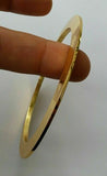 Gold plated laser engraved khandas sikh singh khalsa chakri kada bangle kara da1