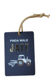 Punjabi car hanger rear mirror sikh singh kaur punjab pendant gurmukhi jatt eee