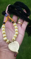 Punjabi kaintha folk cultural bhangra gidha pendant cultural patiala necklace NN