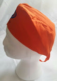 Sikh punjabi kesari orange kids baby patka pathka khanda bandana head wrap gear