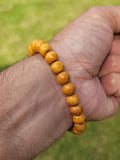 Wooden Yogic Beads Meditation Praying Beads Sikh Simrana Healing Bracelet CCC