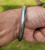 Sikh Sarbloh Kara Smooth Edge Kada Singh Bracelet Kaur Punjabi Khalsa Bangle EE8