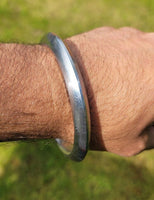 Sikh Sarbloh Kara Smooth Edge Kada Singh Bracelet Kaur Punjabi Khalsa Bangle EE8