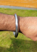 Sikh Sarbloh Kara Smooth Edge Kada Singh Bracelet Kaur Punjabi Khalsa Bangle EE8