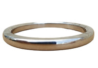 Stainless Steel Kara Round Smooth Sikh Kakar Singh Kaur Bangle Punjabi Kada D11A