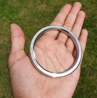 Stainless Steel Kara Round Smooth Sikh Kakar Singh Kaur Bangle Punjabi Kada D11A