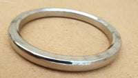 Stainless Steel Kara Round Smooth Sikh Kakar Singh Kaur Bangle Punjabi Kada D11A