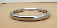 Stainless Steel Kara Round Smooth Sikh Kakar Singh Kaur Bangle Punjabi Kada D11A