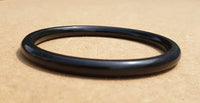 Black Sikh Kada Sarbloh Iron Round Smooth Singh Bangle Khalsa Kara Bracelet N6