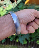 Sarbloh Sikh Kada Iron Karra Smooth Singh Bangle Khalsa Kara Bracelet N6A Karha