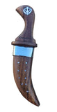 Stunning wooden sheath ceremonial sikh kaur singh siri sahib taksali design OO3