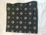 Sikh punjabi black khalsa khandas bandana head wrap gear rumal handkerchief gift