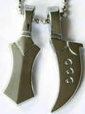 Sikh punjabi stainless steel khanda kirpan in ball chain singh khalsa zz10