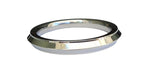 Sikh Kara Stainless Steel Singh Kaur Collar Kada Punjabi Edge Bangle L17 New