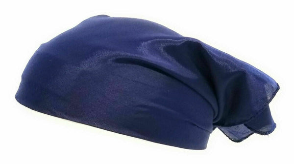 Sikh hindu kaur singh navy blue bandana head wrap gear wedding marriage rumal