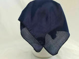 Sikh hindu kaur singh navy blue bandana head wrap gear wedding marriage rumal