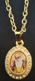 Guru Nanak Dev Guru Gobind Singh Shivji Hindu Sikh Gold Plated Sikh Pendants