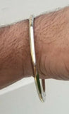 Kara stainless steel brass line sikh singh kada khalsa kara smooth bangle d3