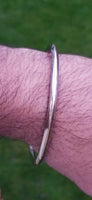 Kara stainless steel brass line sikh singh kada khalsa kara smooth bangle d3