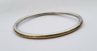 Kara stainless steel brass line sikh singh kada khalsa kara smooth bangle d3