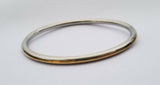 Kara stainless steel brass line sikh singh kada khalsa kara smooth bangle d3