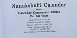 Authentic nanakshahi sikh calendar 1469 to 2100 ce pal singh purewal english new