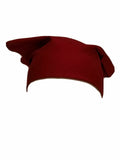 Sikh punjabi singh kaur khalsa maroon plain bandana head wrap gear rumal zb1