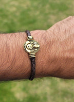 Lord ganesha bracelet kara hindu kada good luck evil eye protection bangle i14