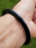 Sarbloh bangle black kara pure iron sikh collar kada heavy singh kaur khalsa l12