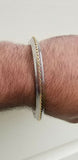 Sikh kara stainless steel twisted brass copper rope kada singh kaur bangle g16