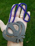 Punjabi sikh wooden khanda stunning pendant evil protection car hanger gift aa11