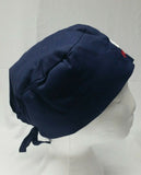 Sikh punjabi turban patka pathka singh khanda bandana head wrap dark blue colour