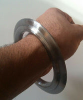 Sarbloh pure steel iron smooth chakri kada sikh singh is bling warrior kara c9