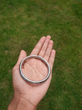 Sikh Sarbloh Kara Smooth Flat Kada Singh Bracelet Kaur Punjabi Khalsa Bangle N12