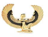 Egypt fairy angel brooch vintage look gold plated suit royal broach pin k23 new